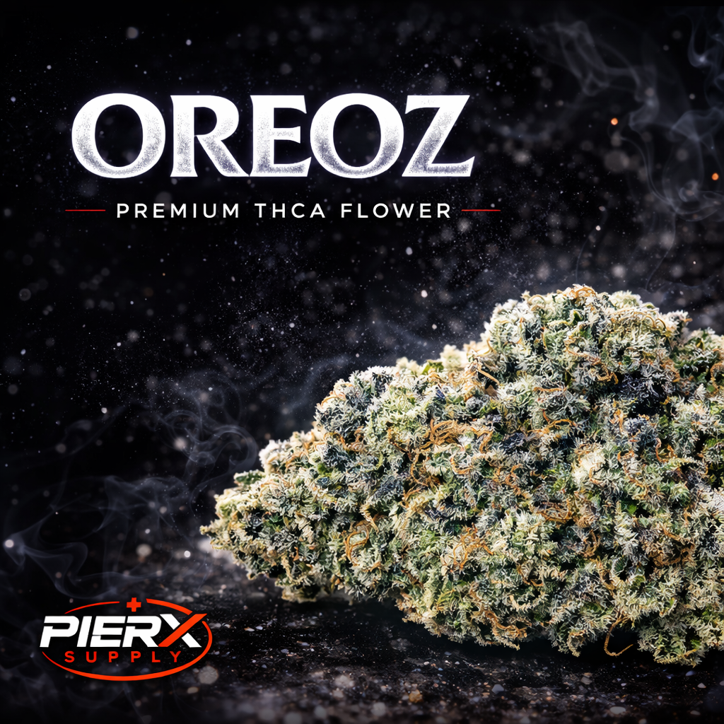 Oreoz THCa Flower (28g) 🍪🔥 | 31.24% THCa | Cookies & Cream x Secret Weapon | Premium Ounce
