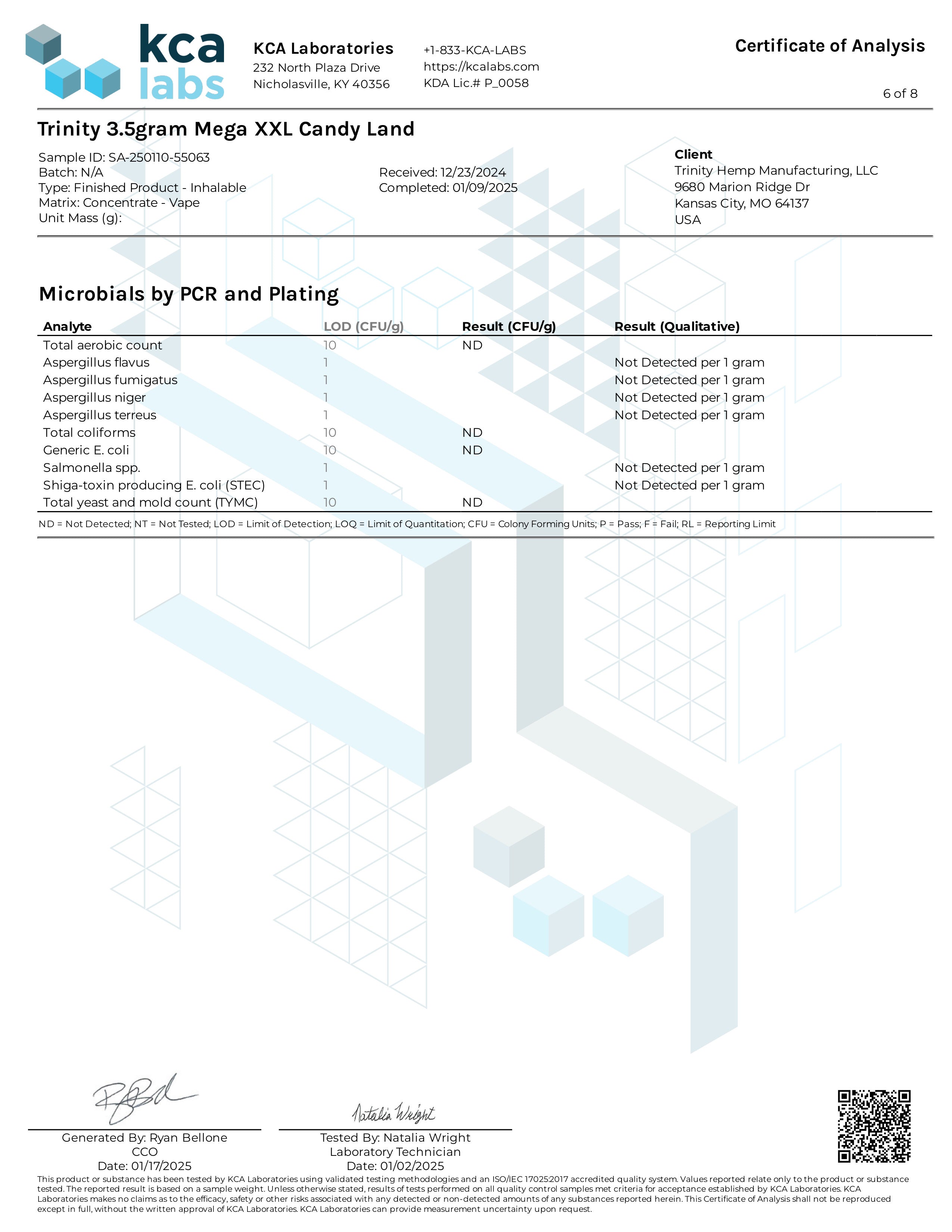 Trinity THCP RESIN 3 gram Disposable Vape