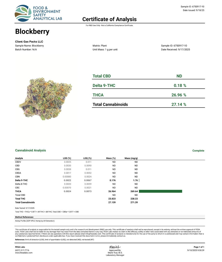 Pierx Supply Blockberry 3.5g