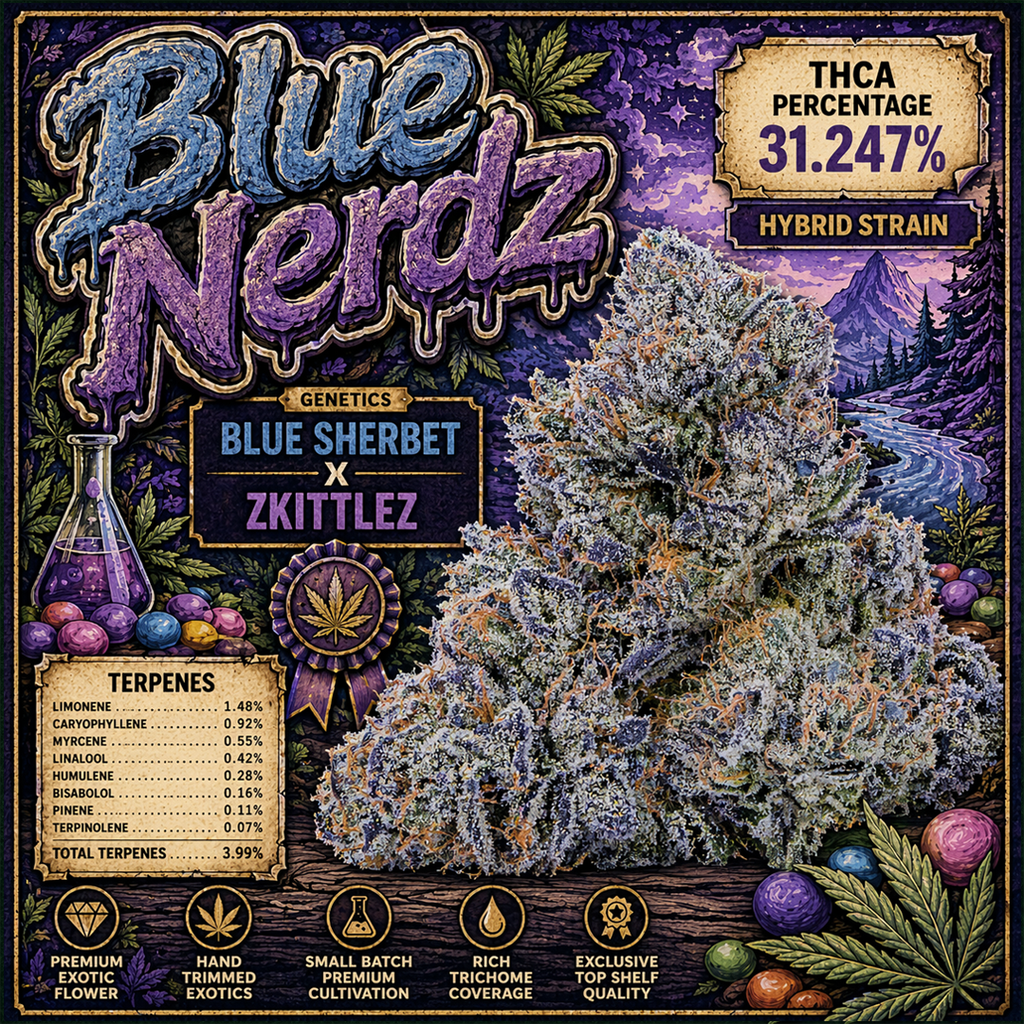 Pierx Supply Blue Nerdz (INDOOR EXOTICS)