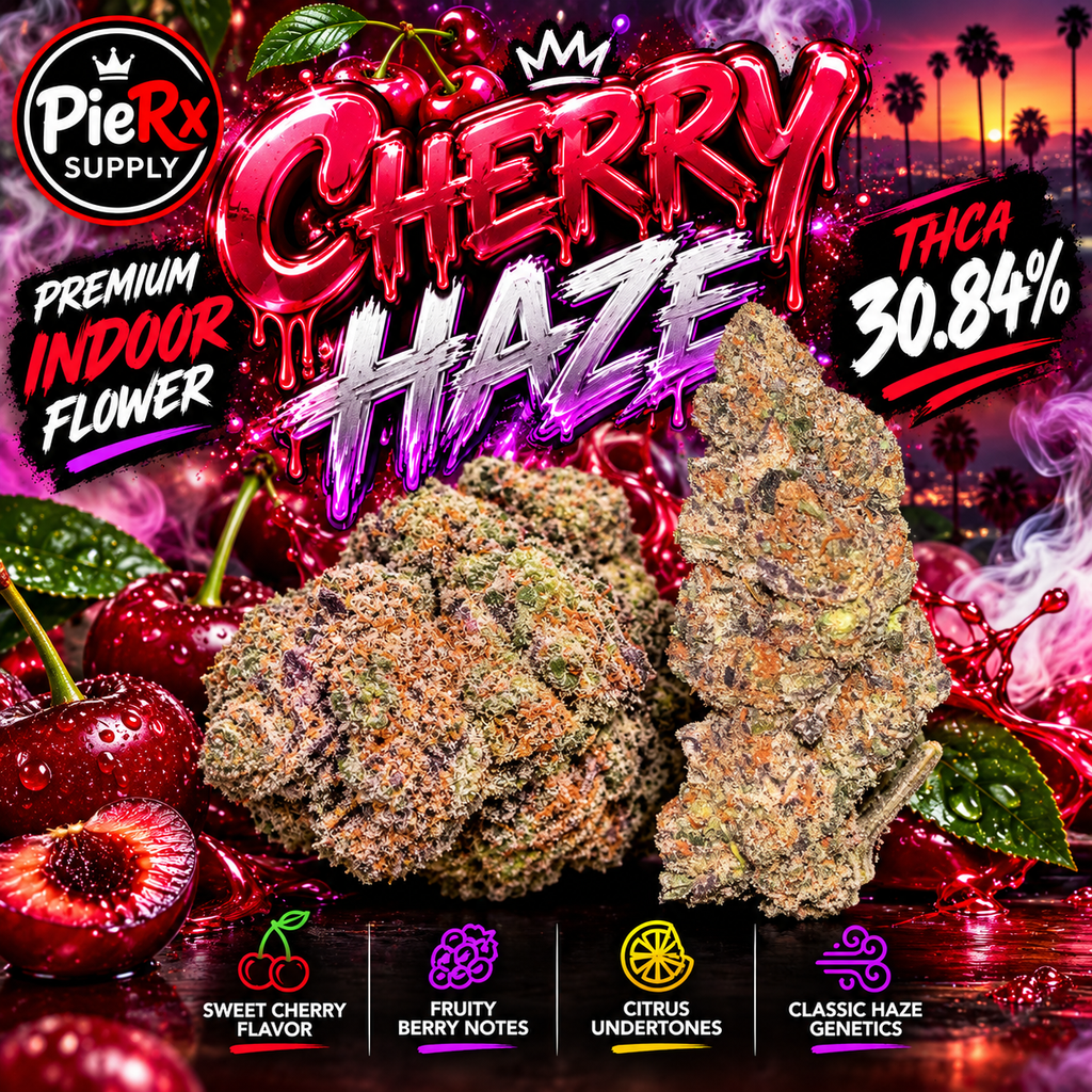 🍒💜 Cherry Haze | QP Premium Indoor THCa Flower | 30.84% THCa 🔥💎