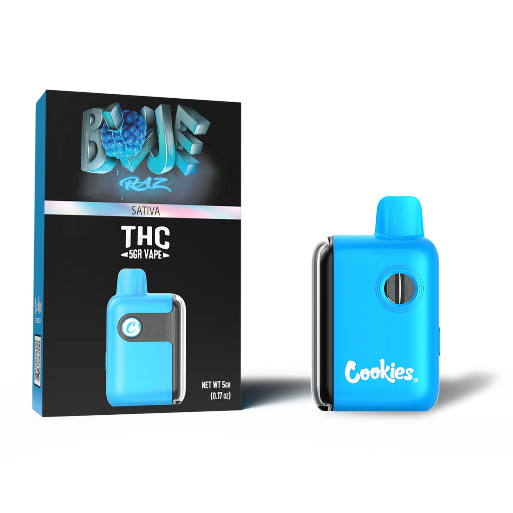 🍪 Cookies Blue Raz 5G Vape – Sativa Disposable 🔵⚡💨