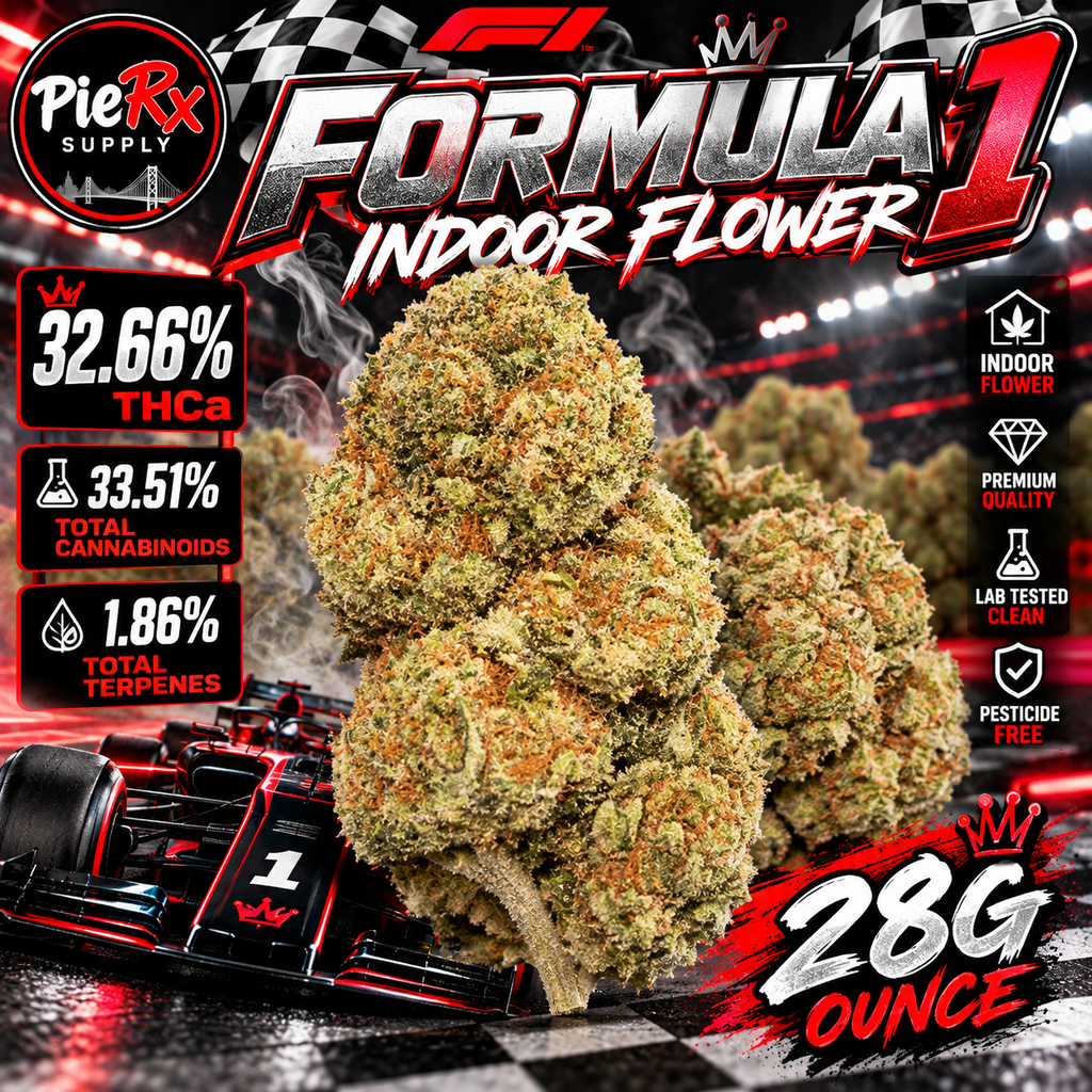 🏎️ Formula 1 Indoor THCa Flower – 32.66% THCa | Premium QP 🌿🔥