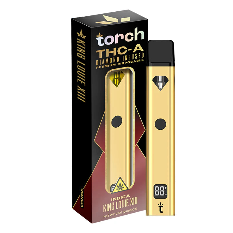 Torch THCa Diamond Infused 2.5g Disposable Vape | 6 Different Options