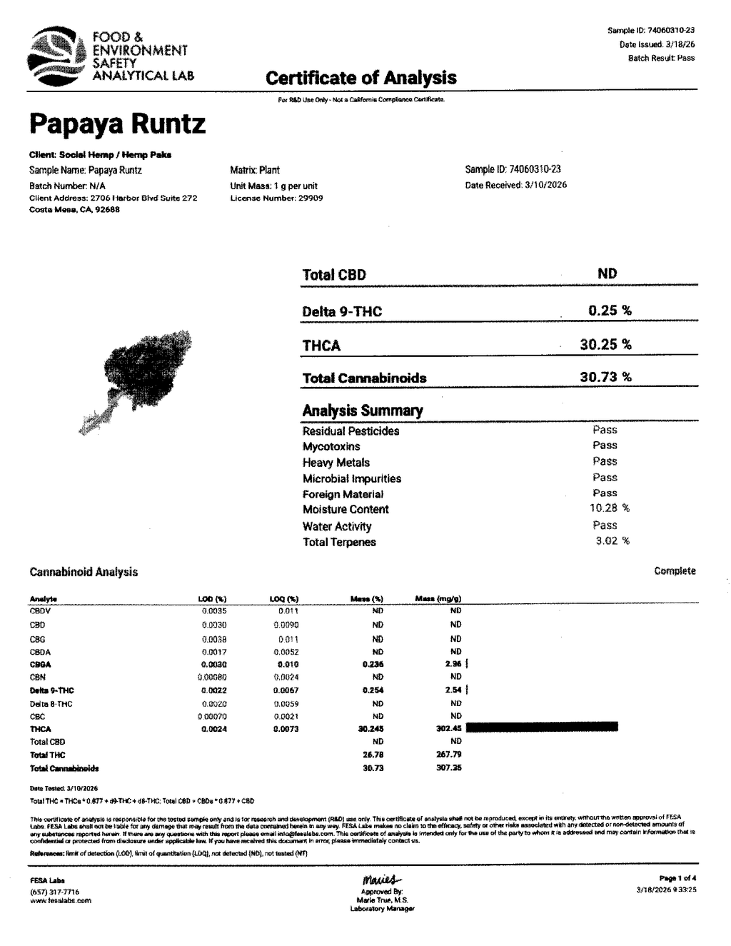 🥭 Papaya Runtz THCa Flower – 30.25% THCa | Premium 28G Ounce 🍬🌿🔥