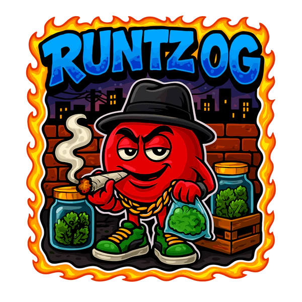 Runtz OG THCa Flower 🍬⛽ | 3.5g Eighths | Indica-Leaning Hybrid | Runtz x OG Kush | Sweet Candy Gas | Indoor