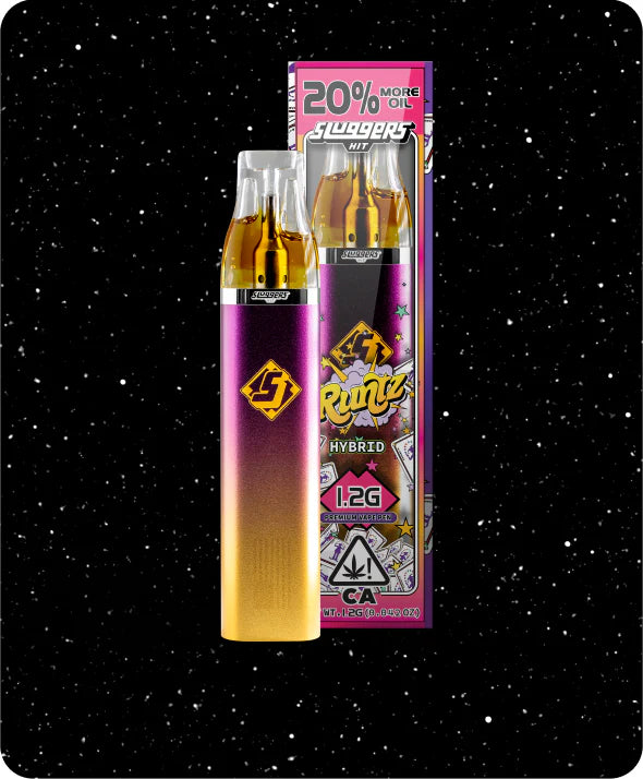 Sluggers 2G Runtz Disposable Vape device premium rechargeable 2 gram vaporizer PieRx Supply