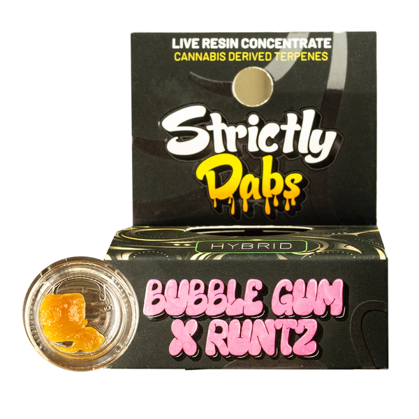 Strictly Dabs Live Resin 1g 💎🔥 | 84%+ THCa | Premium Live Resin Concentrate | Sour Diesel ⛽ & Bubble Gum Runtz 🍬 | Terp-Rich Dabs