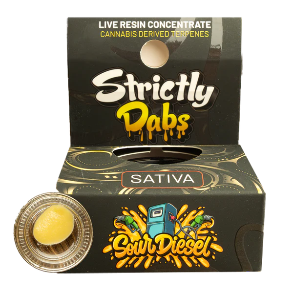 Strictly Dabs Live Resin 1g 💎🔥 | 84%+ THCa | Premium Live Resin Concentrate | Sour Diesel ⛽ & Bubble Gum Runtz 🍬 | Terp-Rich Dabs