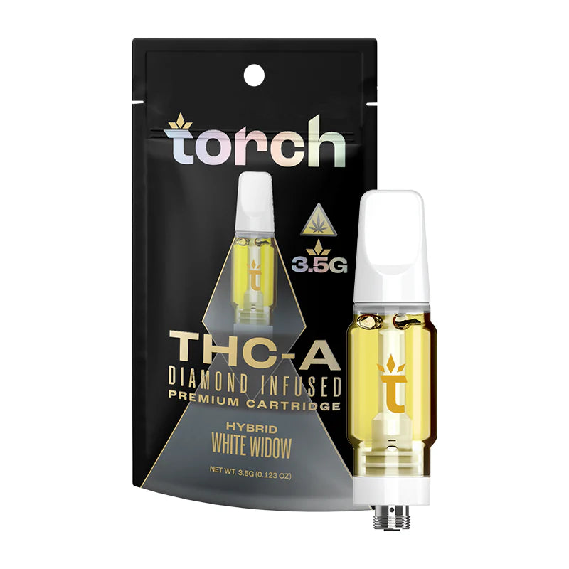 Torch Diamond Infused 3.5g Cartridge - Blue Dream | White Widow | Casino Kush