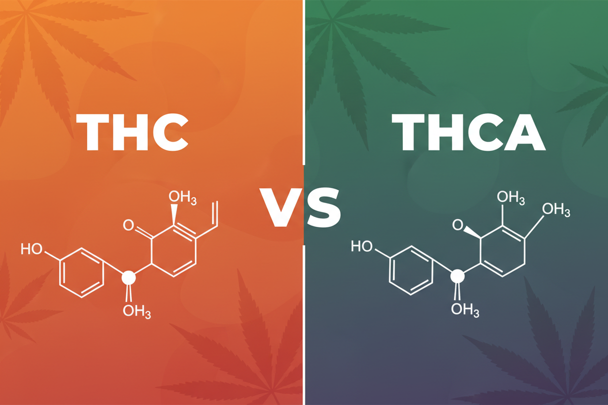 THCa vs THC – What’s the Difference? (Educational Guide)
