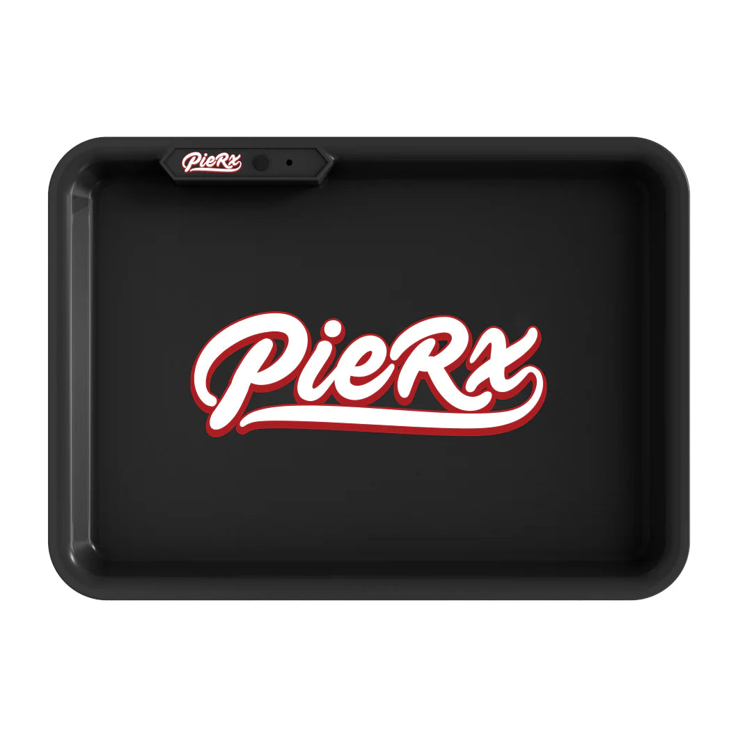 Whip Game Glow Tray Black | LED Rolling Tray for THCA