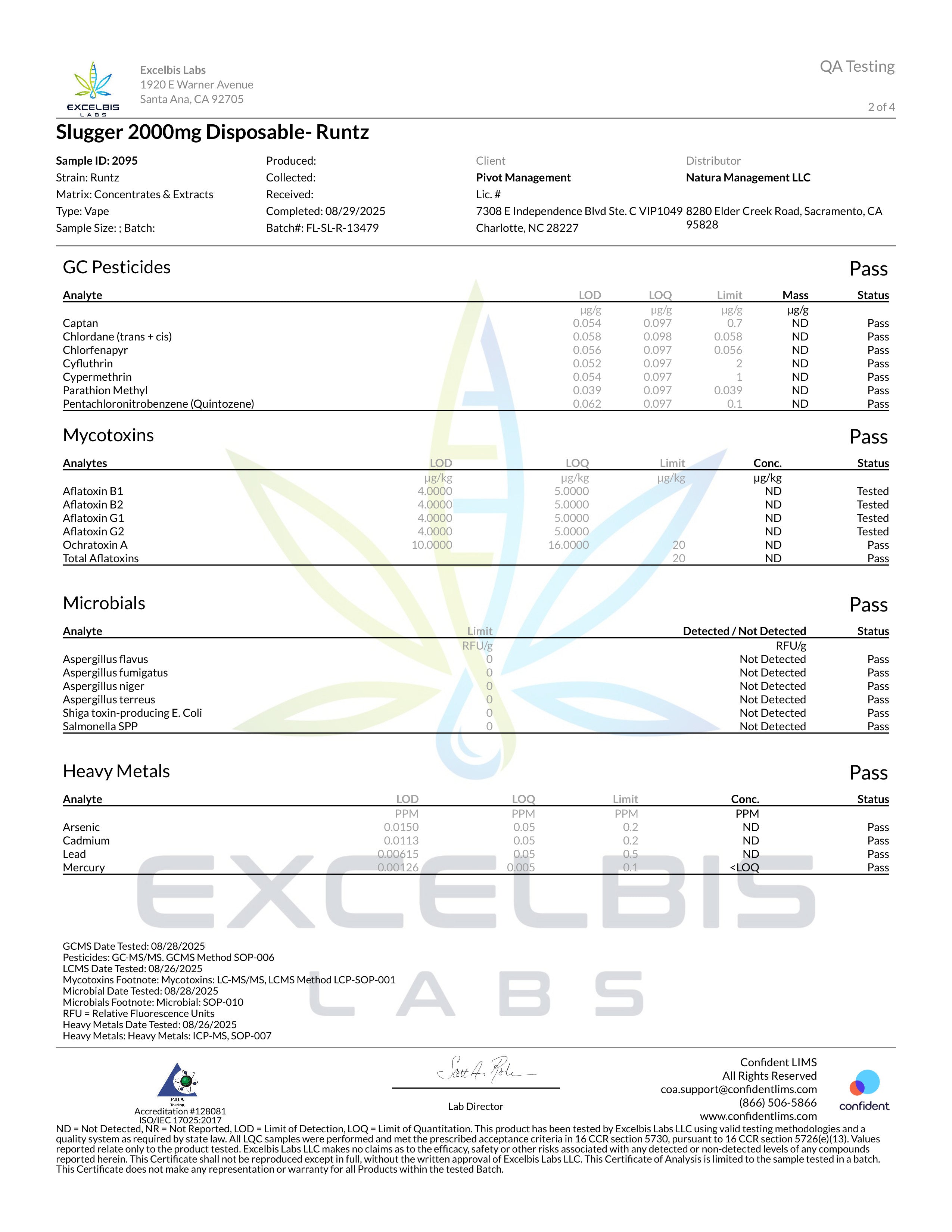 Sluggers 2G Runtz Disposable Vape – Premium Live THCa Derived Terpenes | 2 Gram Device