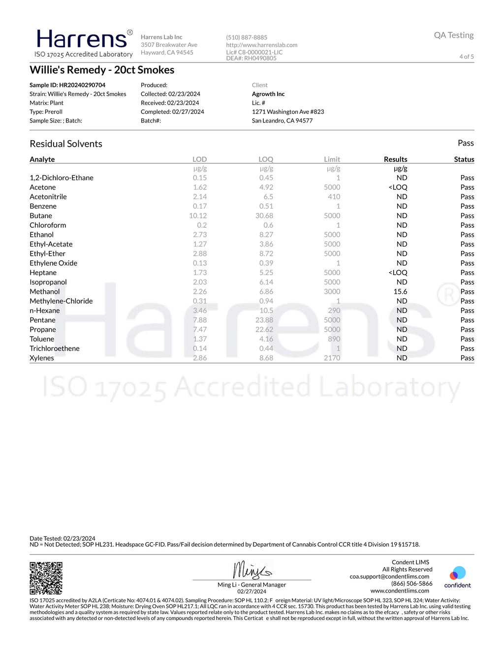 Willie’s Remedy Pre-Rolls – 10 Pack (.8g Each)