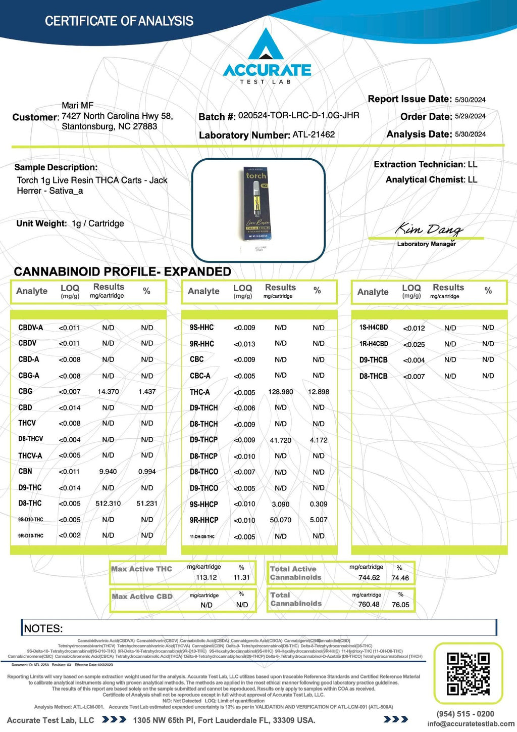 Torch THCa Live Resin 1g Cart | Banana Latte • PBB • Jack Herer