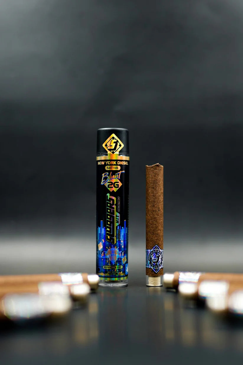 Sluggers 2g Infused Pre Roll Blunt w/ Tip - New York Sour Diesel (Sativa)