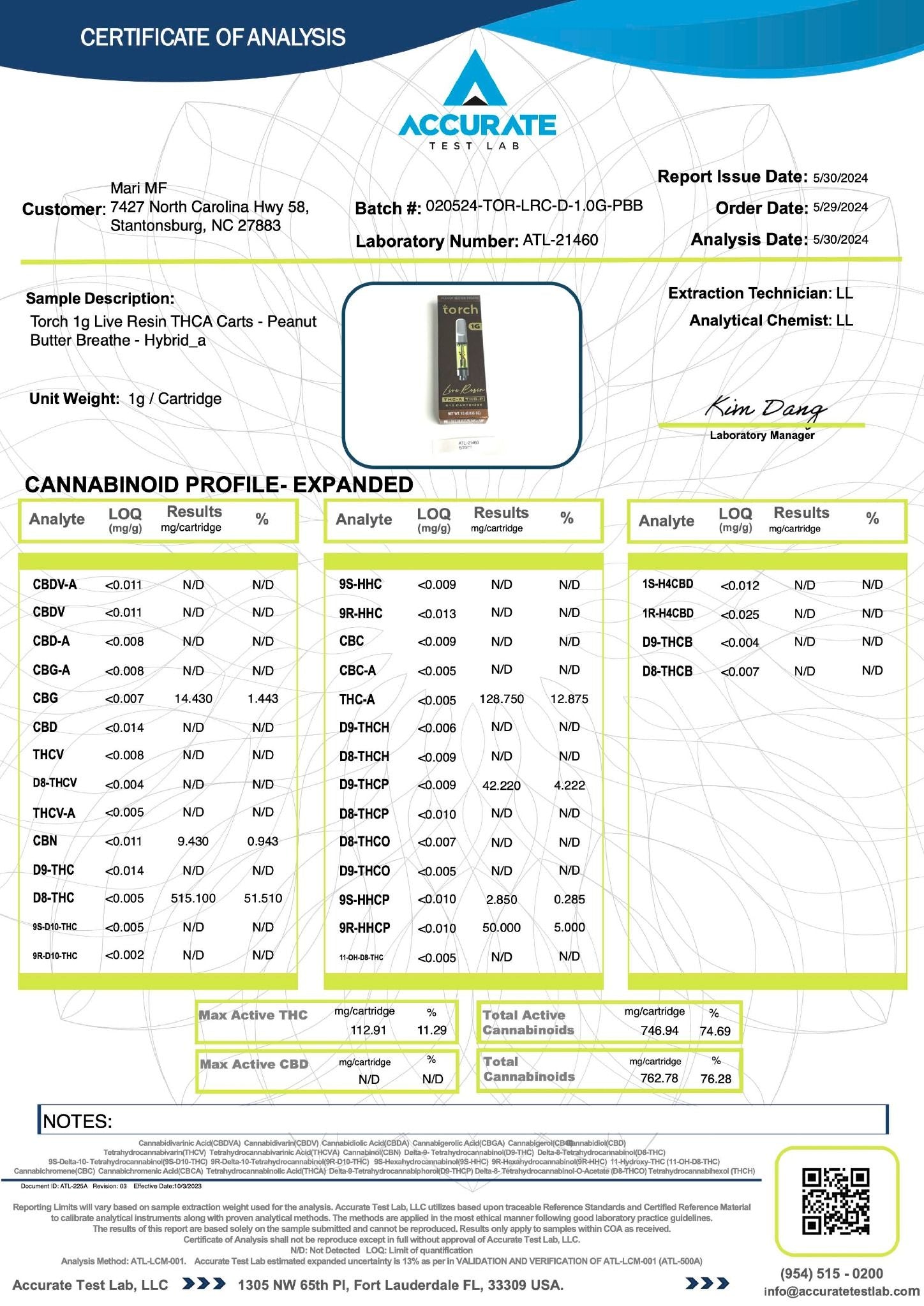 Torch THCa Live Resin 1g Cart | Banana Latte • PBB • Jack Herer