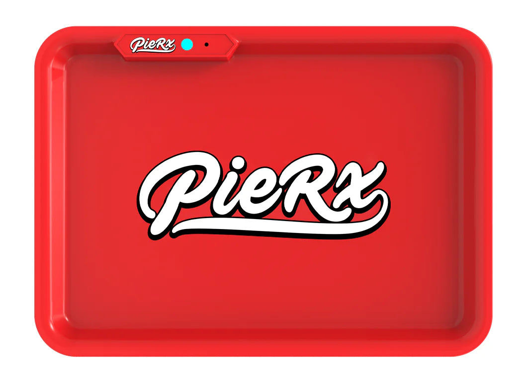 Whip Game Glow Tray Red | LED Rolling Tray for THCA