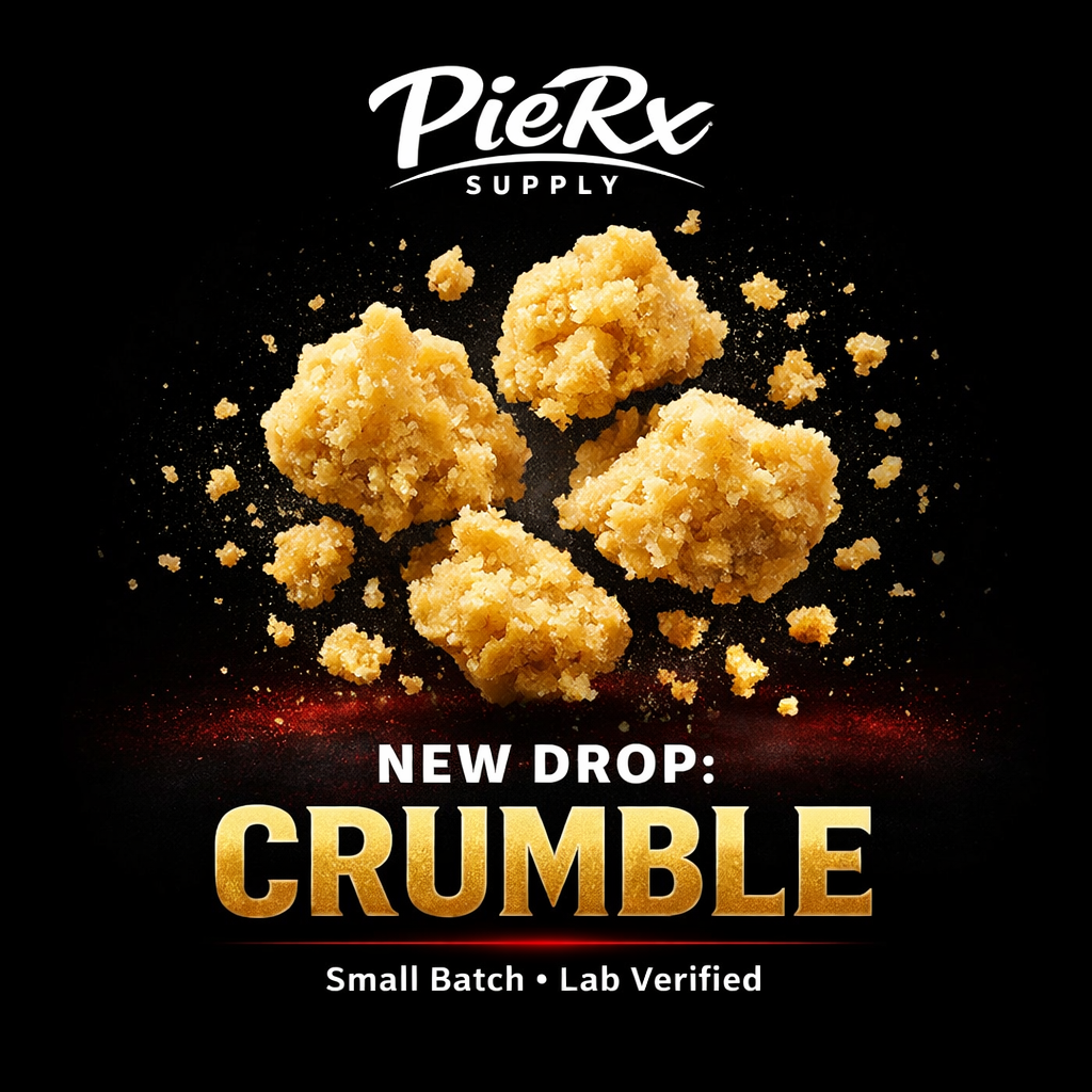 PieRx Supply THCa Crumble (2g Jar) – Premium Concentrate