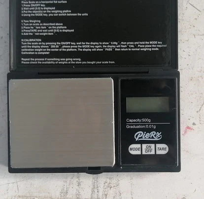 Whip Game Digital Scale | 500g x 0.01g Precision Tool