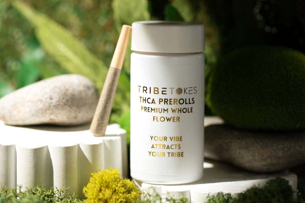 TribeTokes 1.0g Preroll 5 Pack - Lemon Cherry Gelato [Indica]