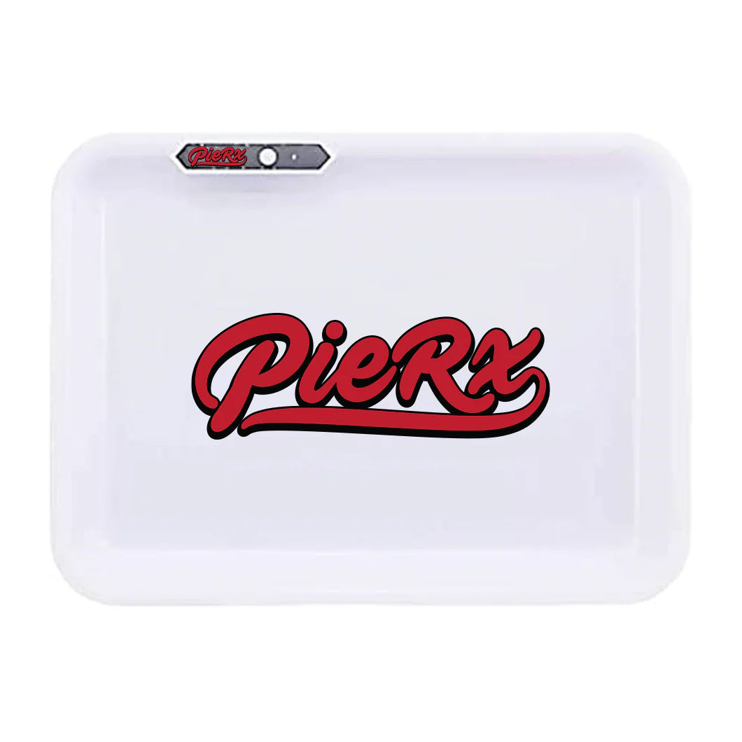 Whip Game Glow Tray White | LED Rolling Tray THCA